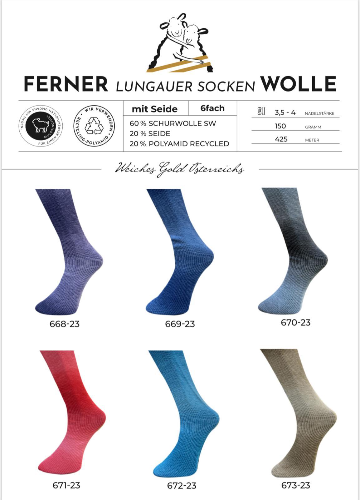 Artikelbild 1 des Artikels “Ferner Lungauer Sockenwolle 6-fach Seide “