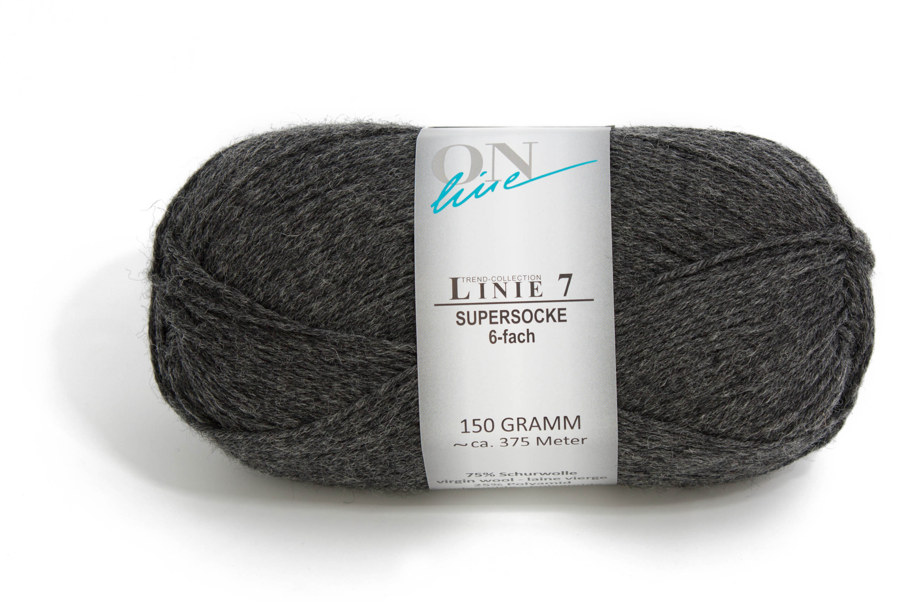 Artikelbild 1 des Artikels “ONline Supersocke Linie 7 Uni 6-fach “