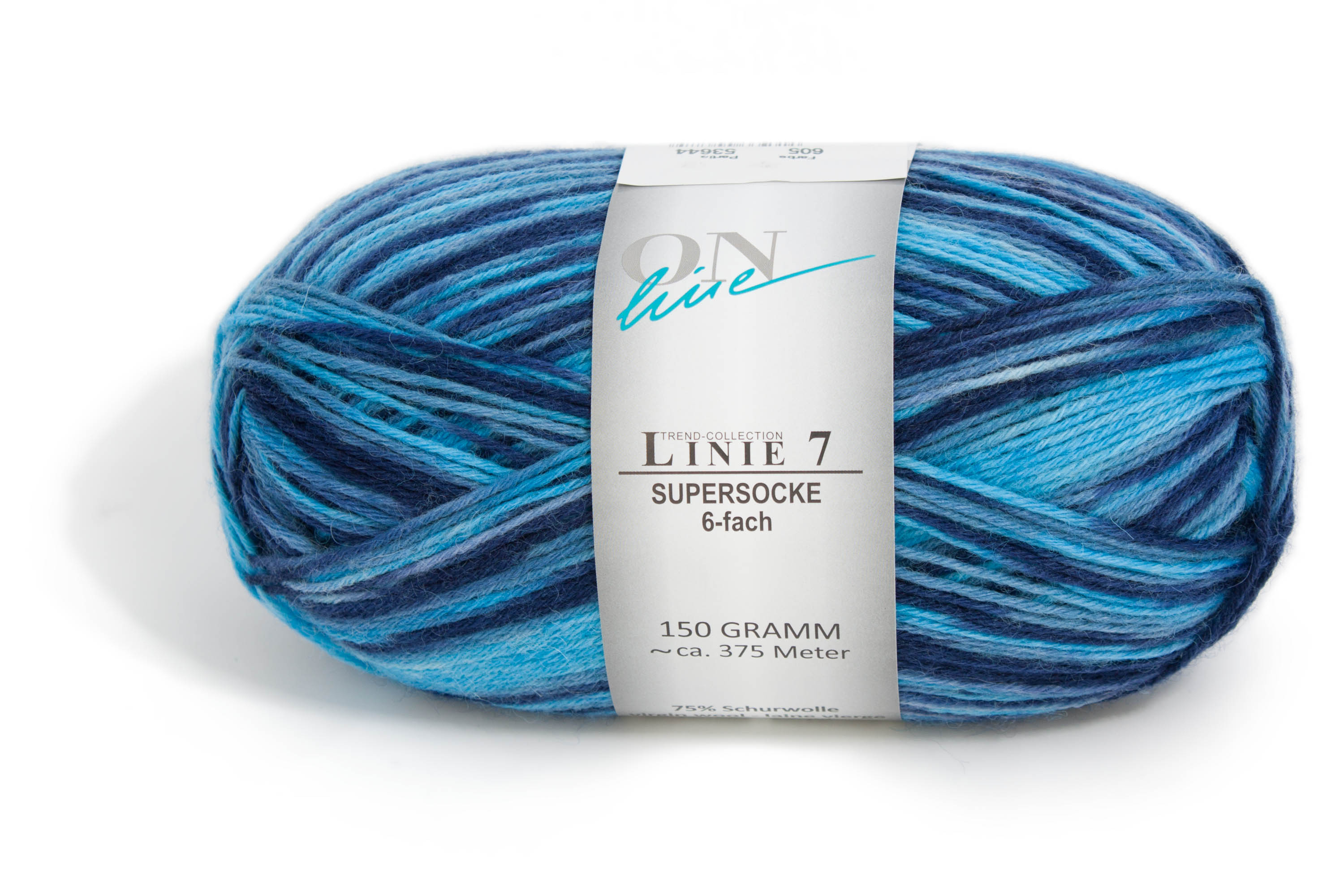 Artikelbild 1 des Artikels “ONline Supersocke Linie 7 Color 6-fach “