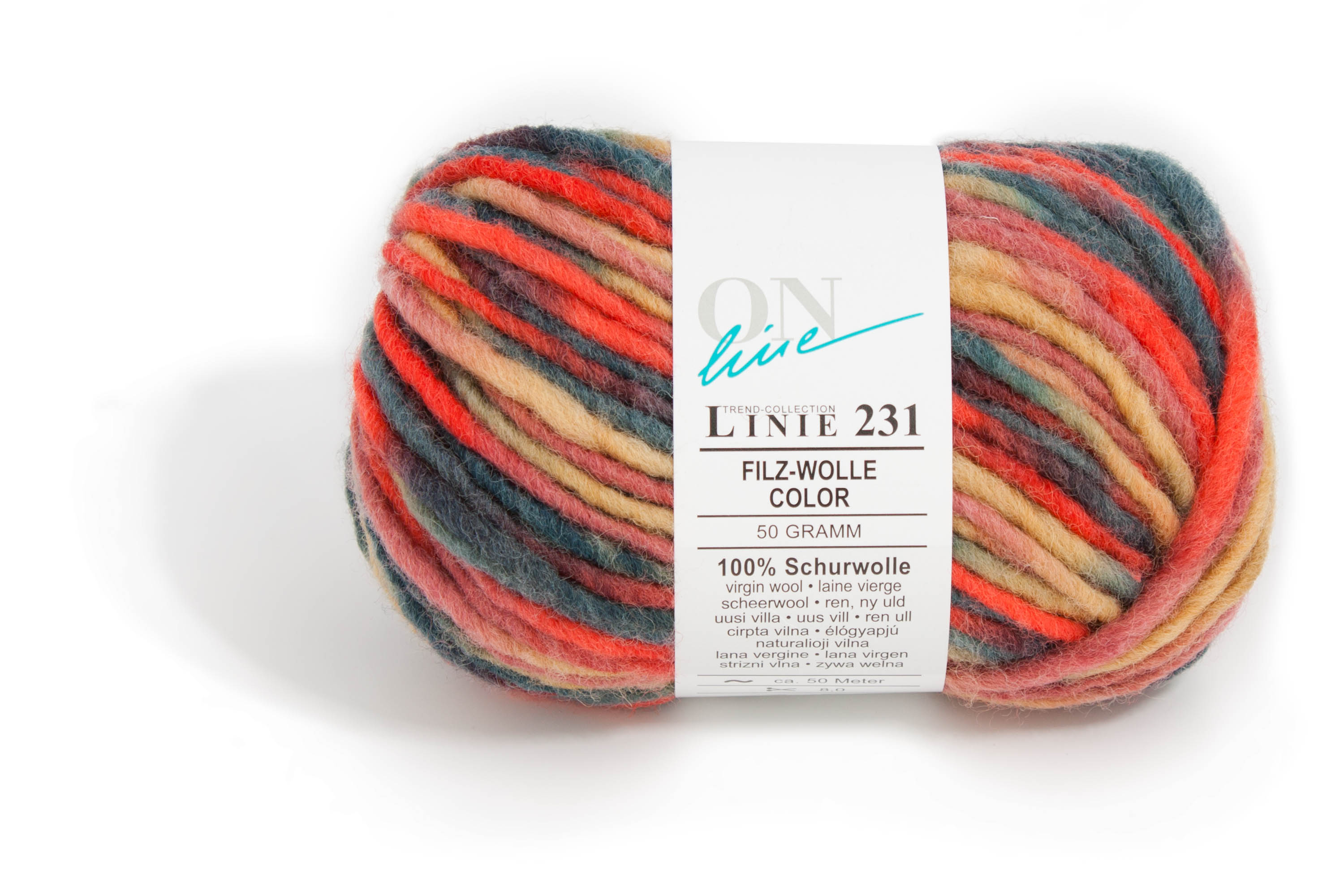Artikelbild 1 des Artikels “ONline Linie 231 Filzwolle Color “