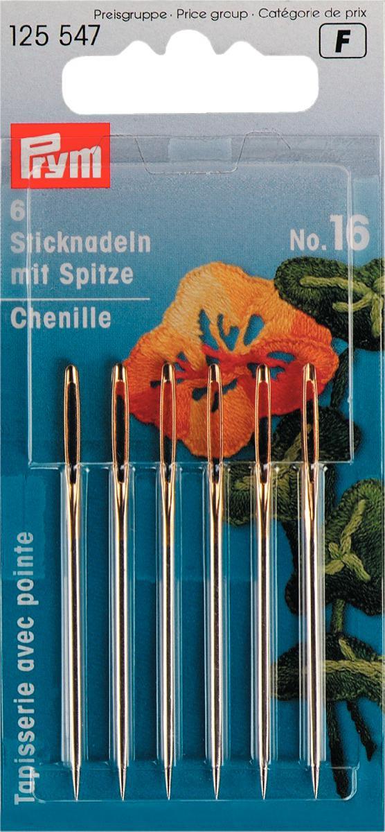 Artikelbild 1 des Artikels “PRYM Sticknadeln mit Spitze No. 16 “