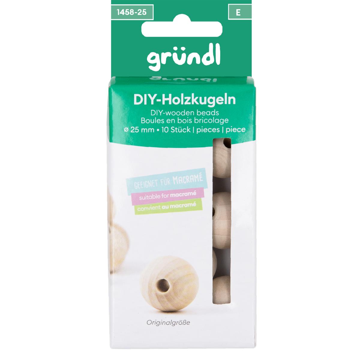 Artikelbild 1 des Artikels “Gründl DIY Holzkugeln 25 mm “