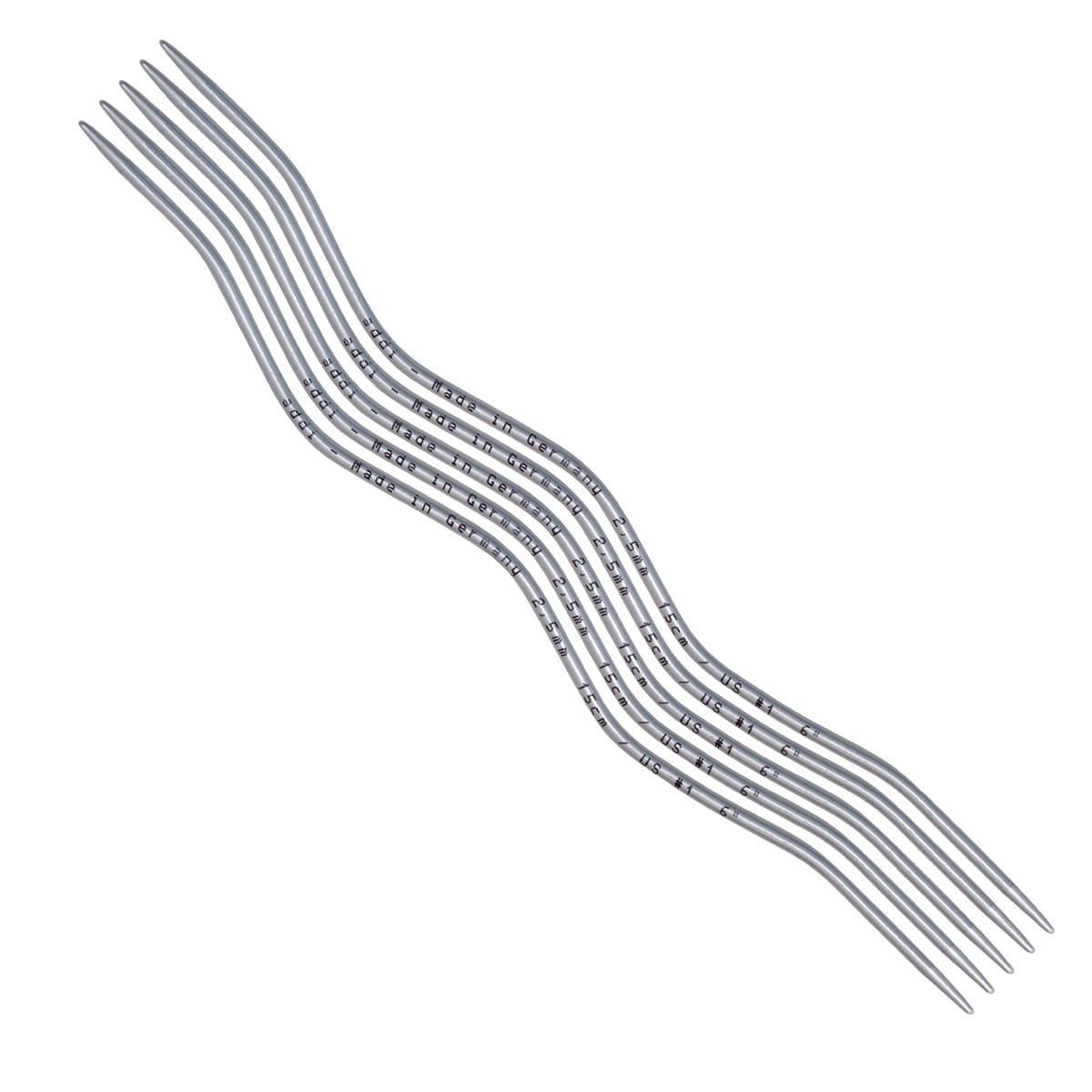 Artikelbild 1 des Artikels “ADDI Crasy Snake Lace Nadelspiel 15cm “
