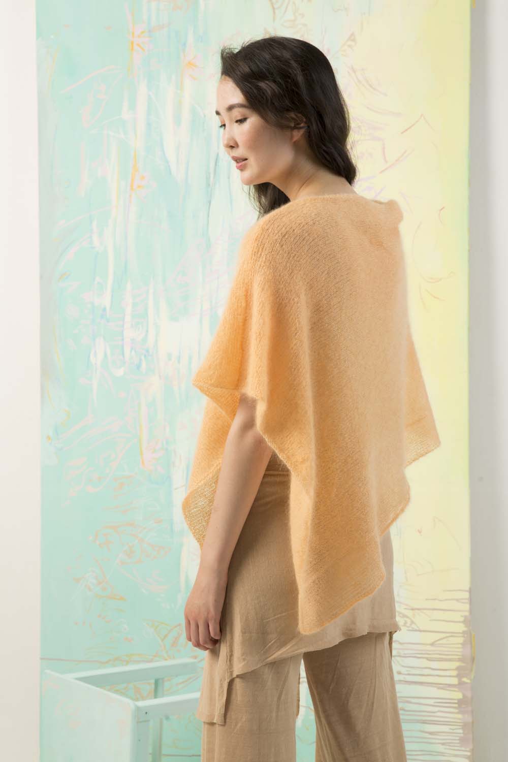 Artikelbild 1 des Artikels “Cape aus Mohair Luxe “