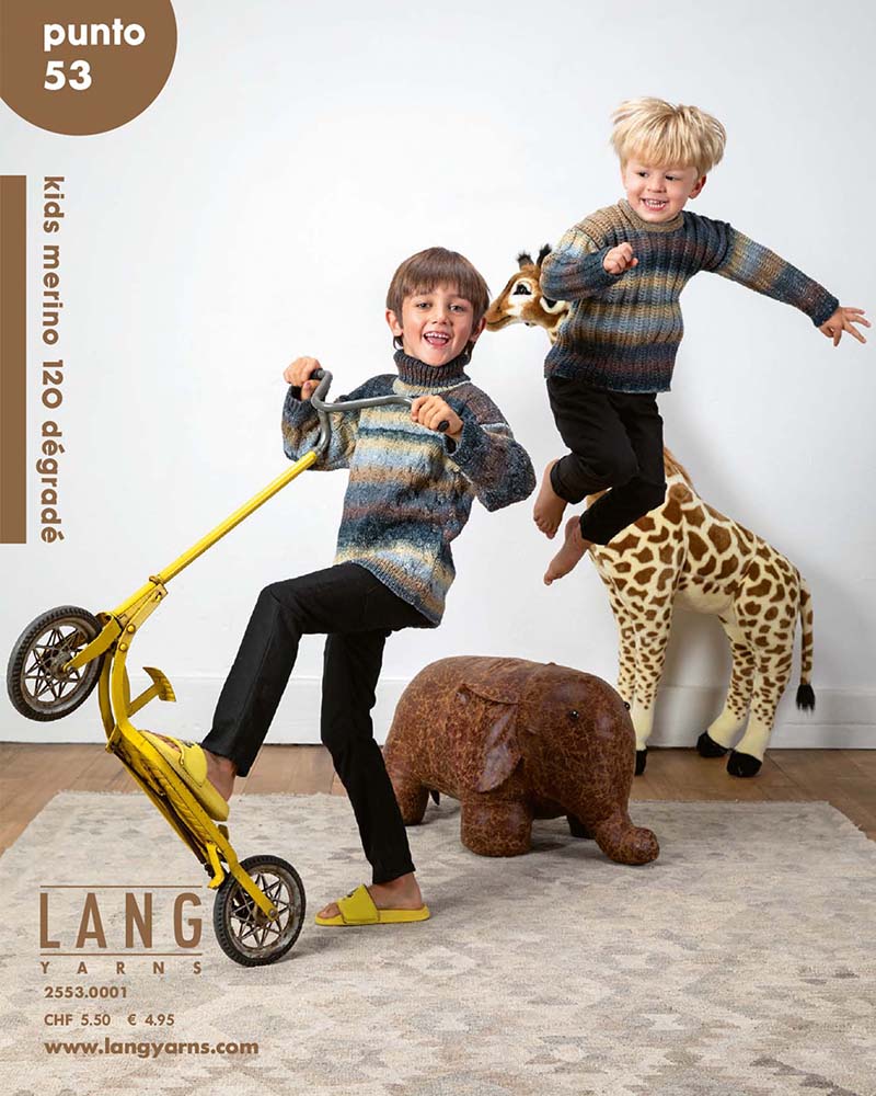 Artikelbild 1 des Artikels “Lang Yarns Punto 53 Kinder Merino 120 Degrade “