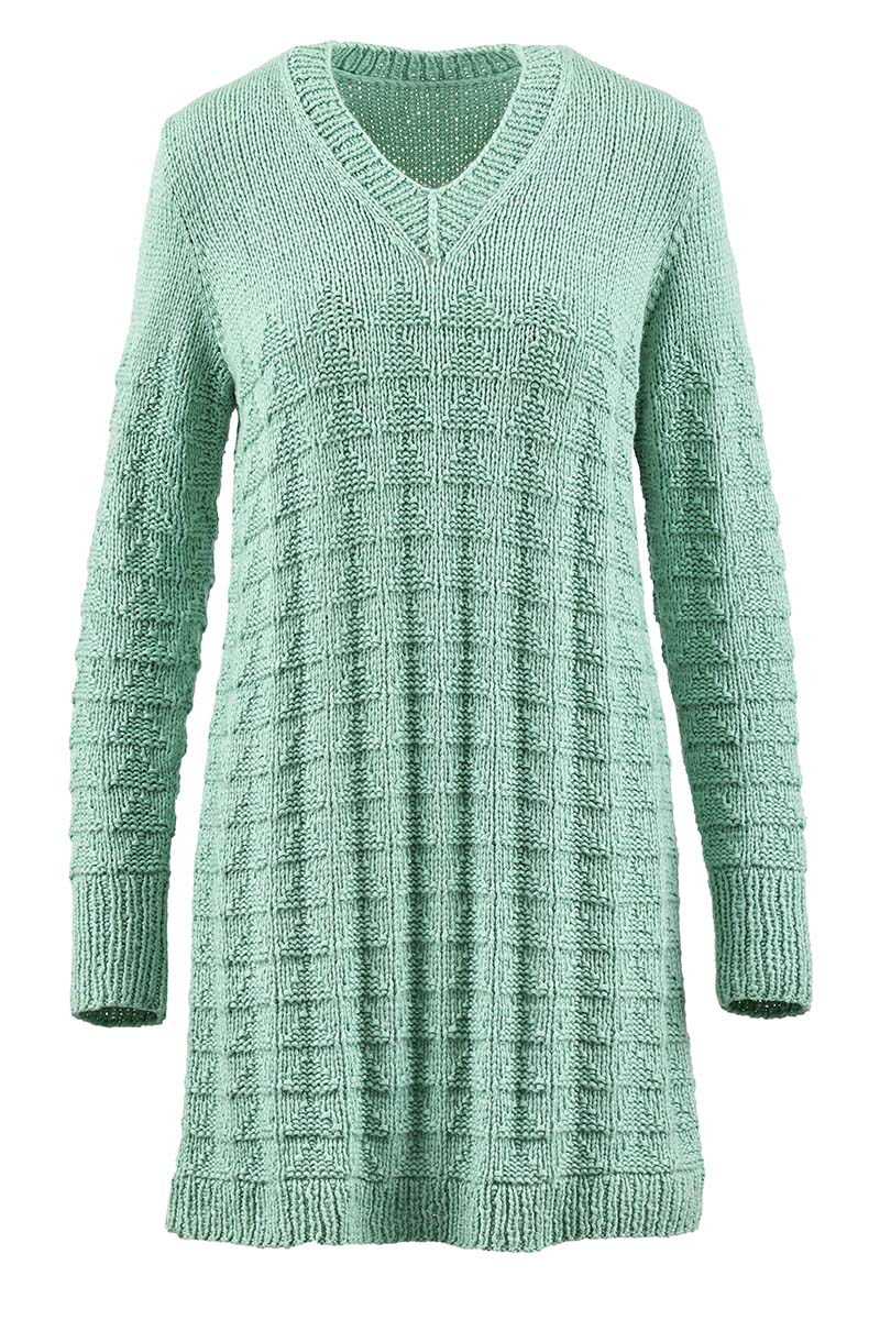 Artikelbild 1 des Artikels “Long sweater Tricky Triangles aus Happiness “