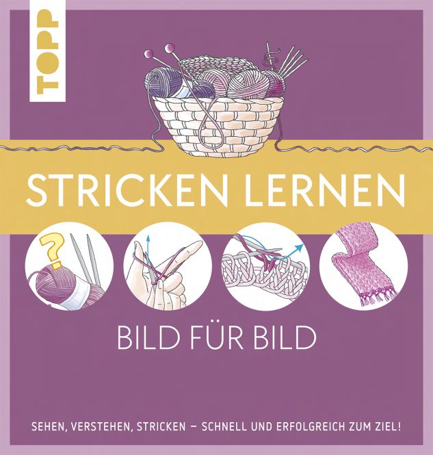 Artikelbild 1 des Artikels “TOPP Stricken lernen Bild für Bild “