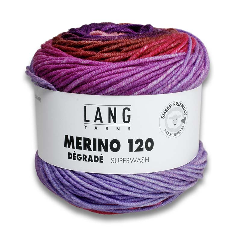 Artikelbild 1 des Artikels “Lang Yarns Merino 120 Dégradé “