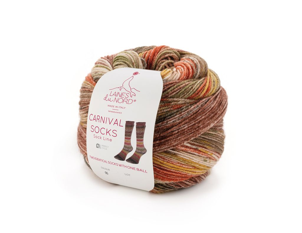 Artikelbild 1 des Artikels “Laines du nord Carnival Sock “
