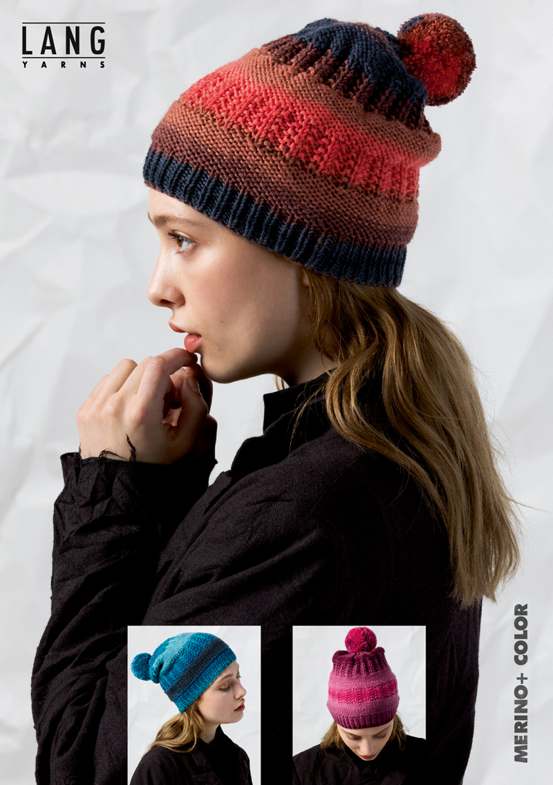 Artikelbild 1 des Artikels “Flyer - Mütze und Stirnband aus Merino+ Color “