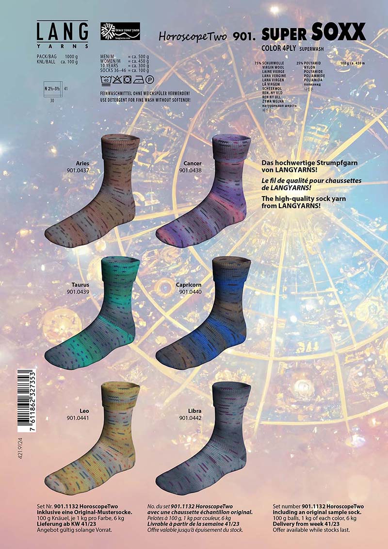 Artikelbild 1 des Artikels “Super Soxx 100g 4-fädig HoroscopeTwo “