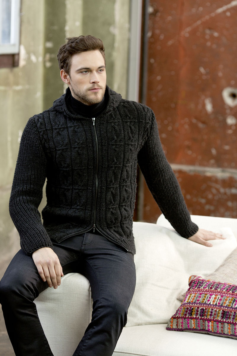 Artikelbild 1 des Artikels “Jacke  aus Merino+ 152.0034 - Rauchblau | XL (1150g)“