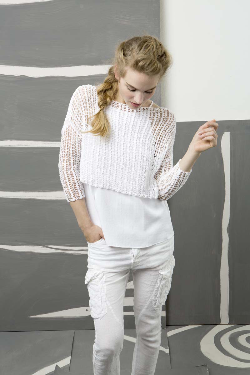 Artikelbild 1 des Artikels “Kurzer Pullover aus Baby Cotton “