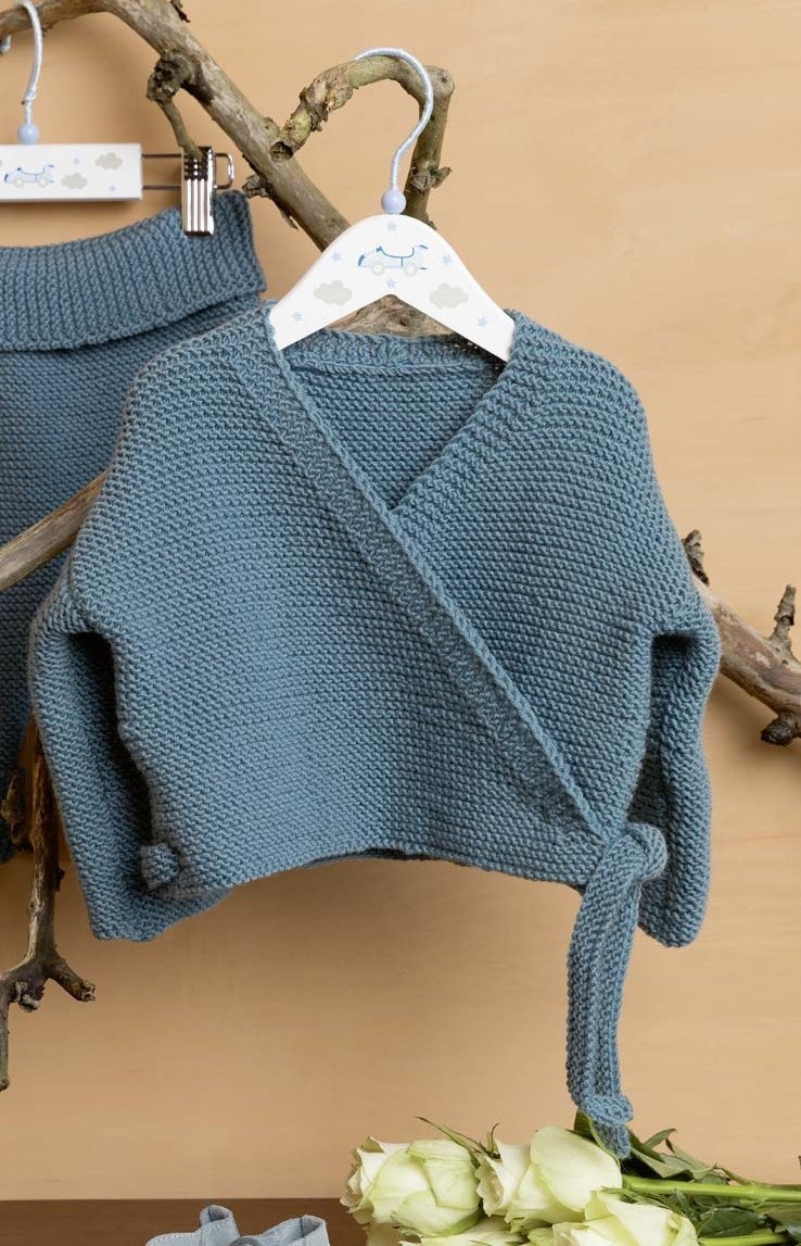 Artikelbild 1 des Artikels “Wickeljacke aus Merino 120 “