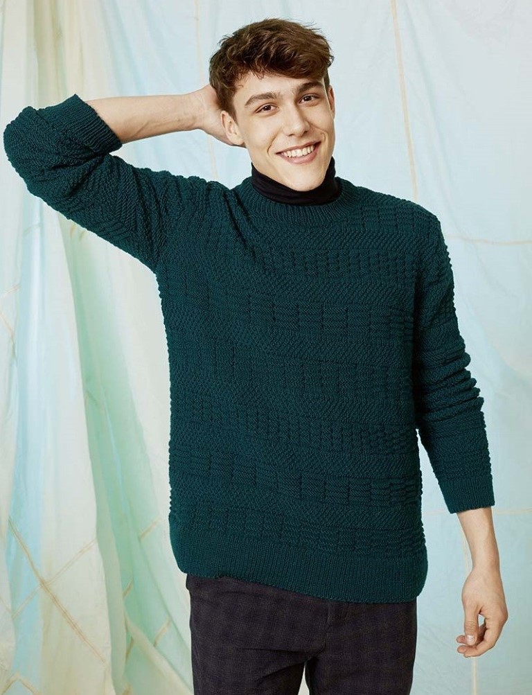 Artikelbild 1 des Artikels “Herrenpullover im Mustermix aus Merino 120 “