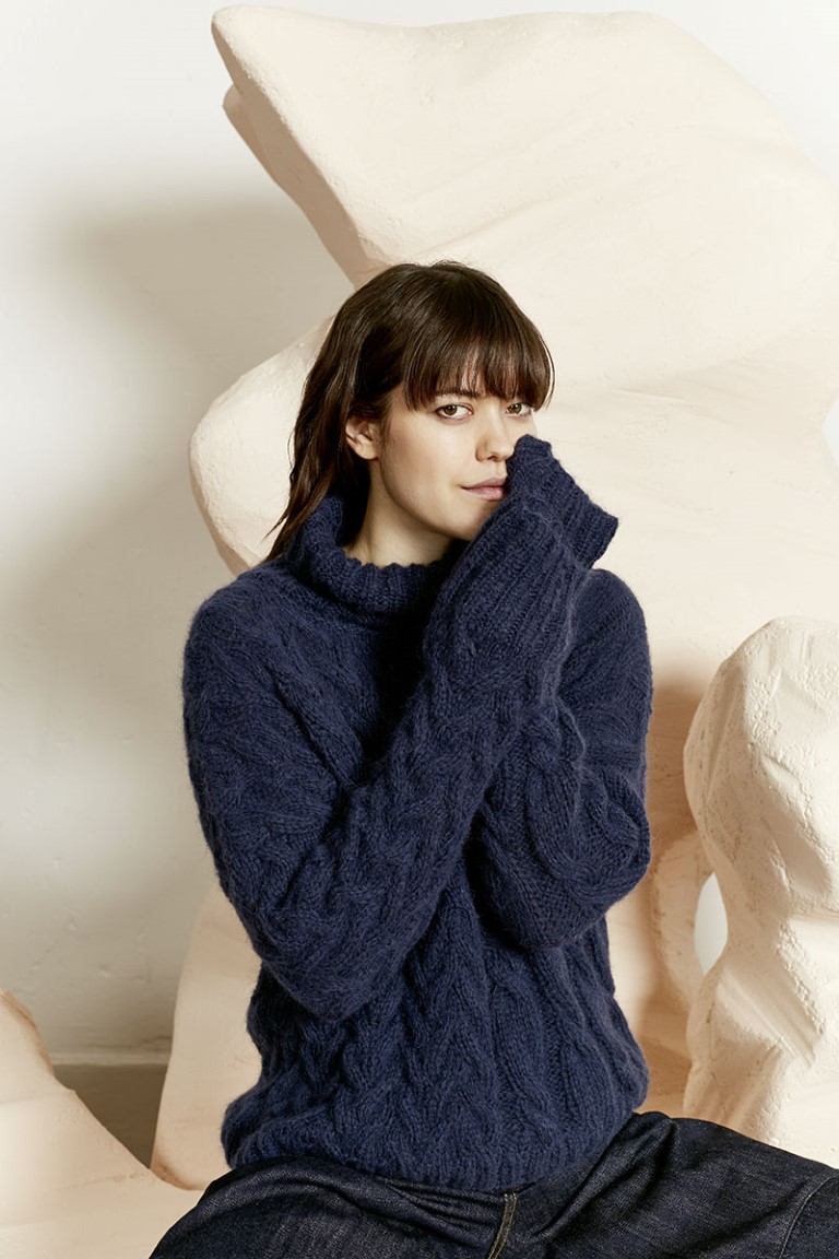 Artikelbild 1 des Artikels “Pullover mit Rollkragen aus Malou Light “