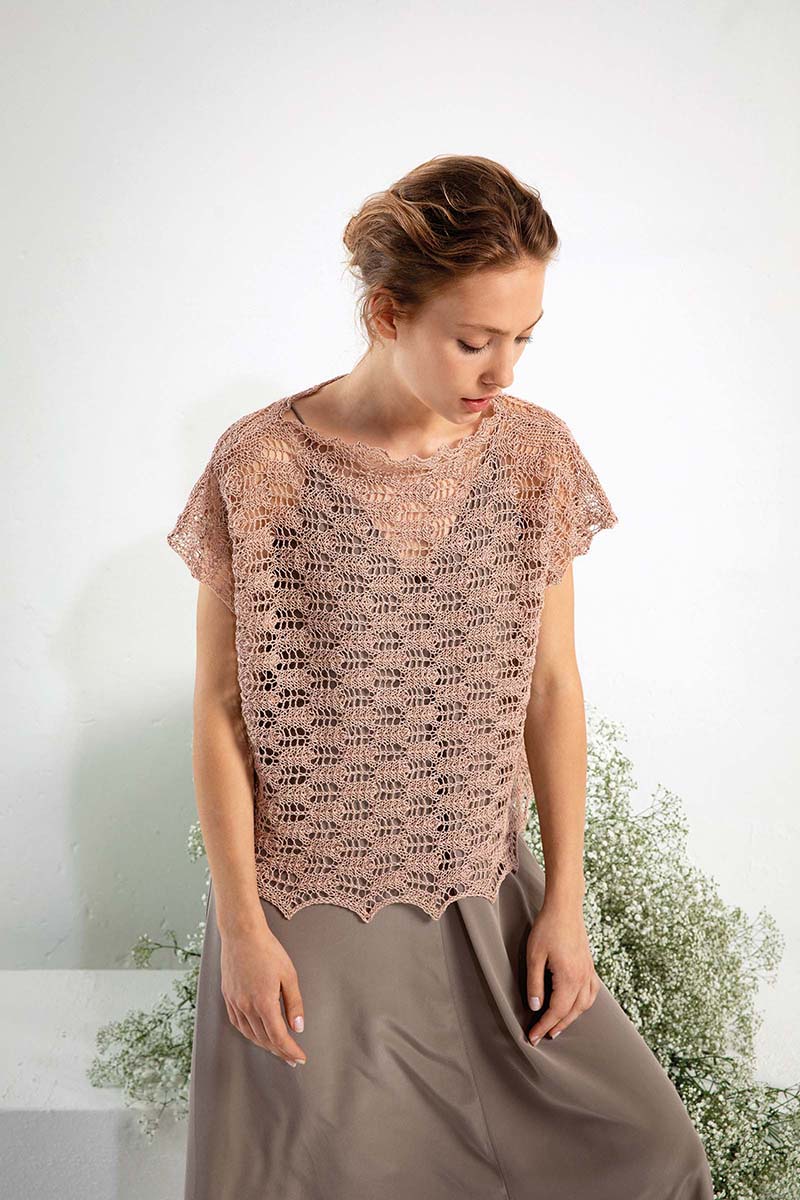 Artikelbild 1 des Artikels “Shirt  aus Crealino 1089.0026 - stein | L-XL (250g)“