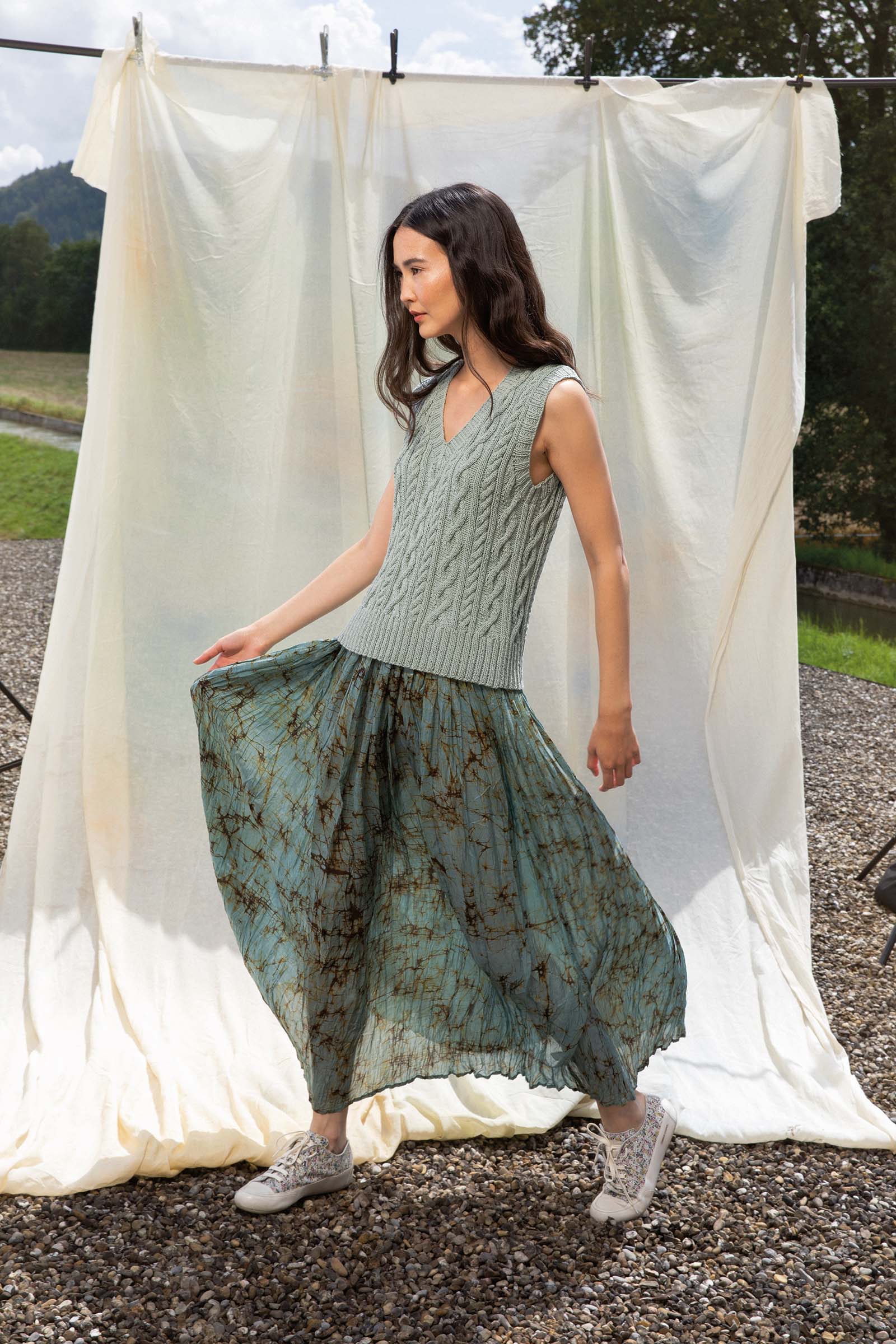 Artikelbild 1 des Artikels “Pullunder aus Soft Cotton “