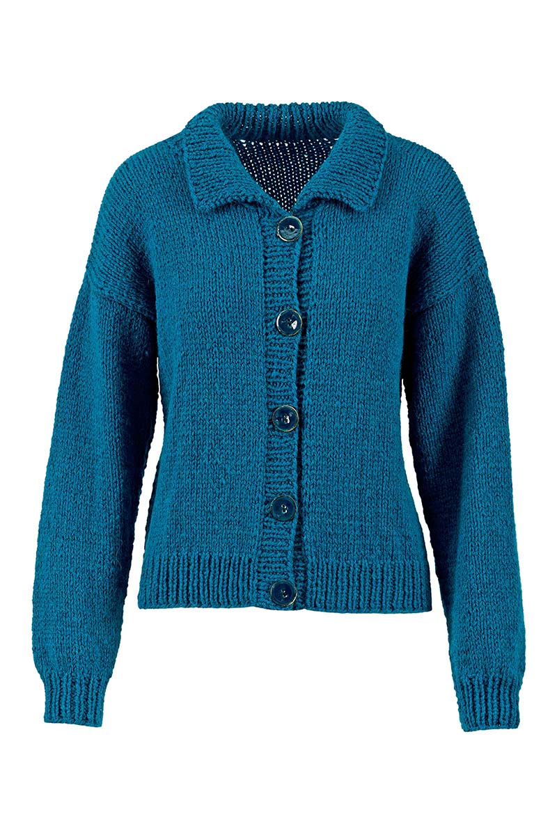 Artikelbild 1 des Artikels “Cardigan Sweet Solitude aus WOOLADDICTS Earth “