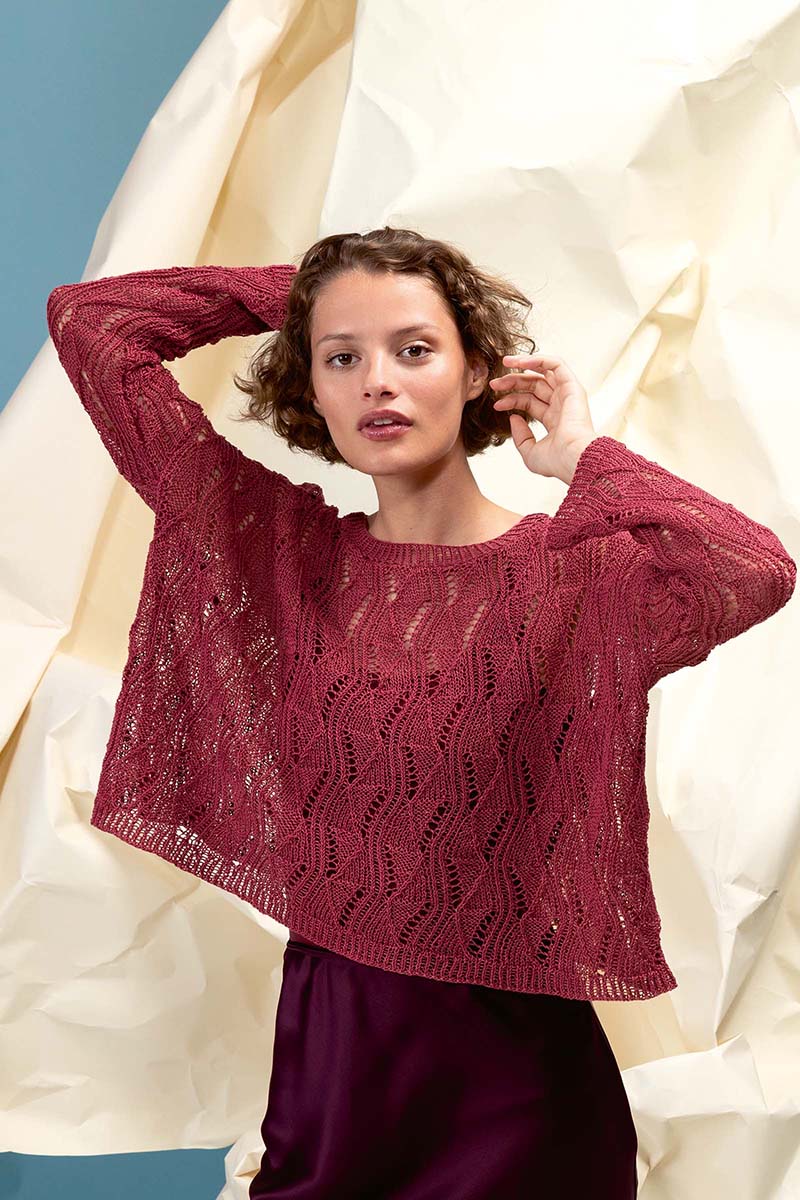 Artikelbild 1 des Artikels “Pullover  aus Crealino 1089.0019 - rosa | S-M (300g)“