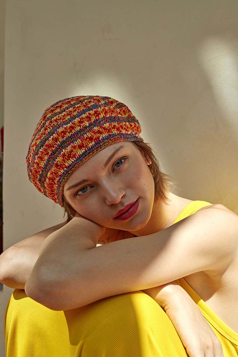 Artikelbild 1 des Artikels “Beret Stay Groovy aus WOOLADDICTS Artsy “