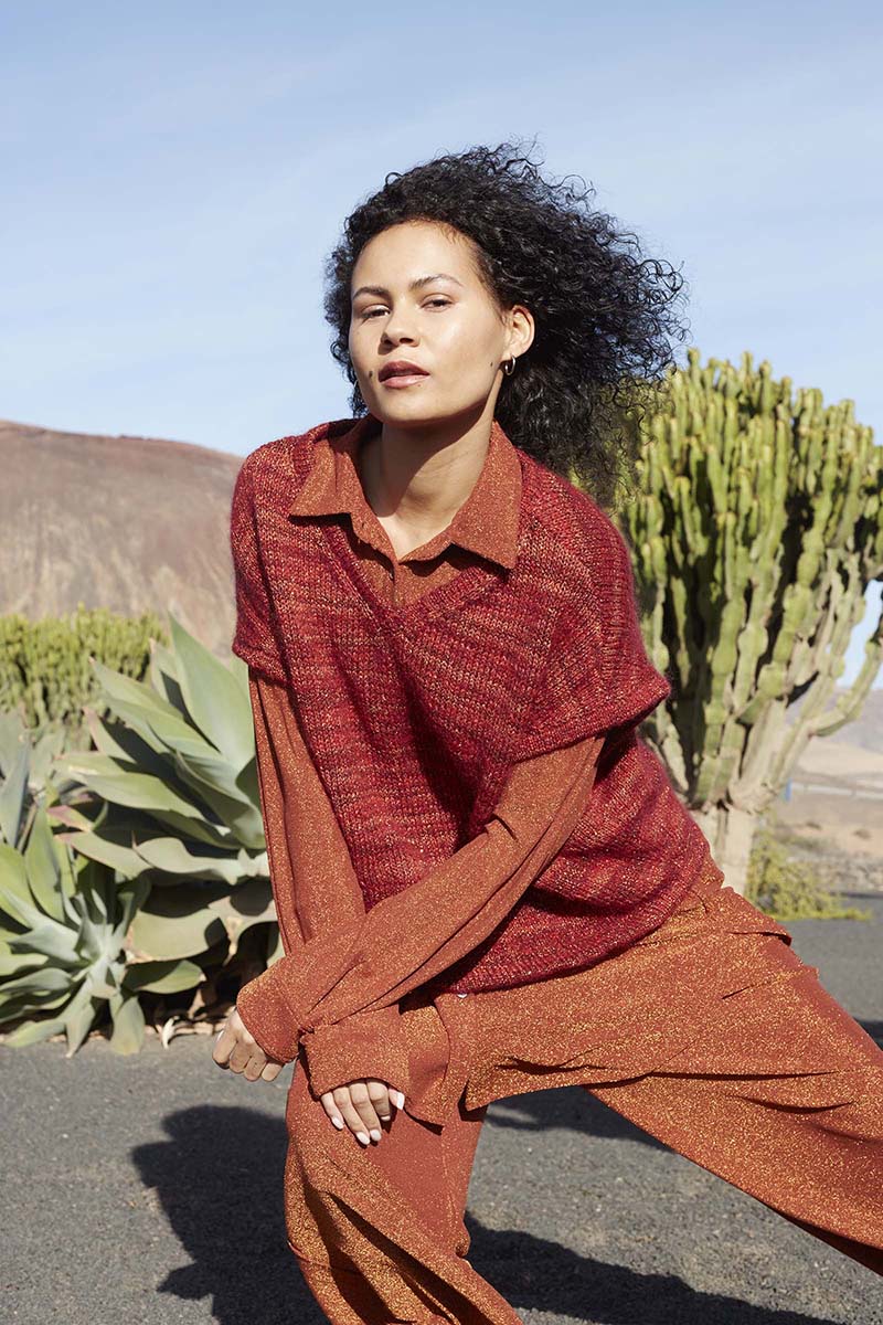 Artikelbild 1 des Artikels “Pullunder Earthy Hues aus WOOLADDICTS Glamour “