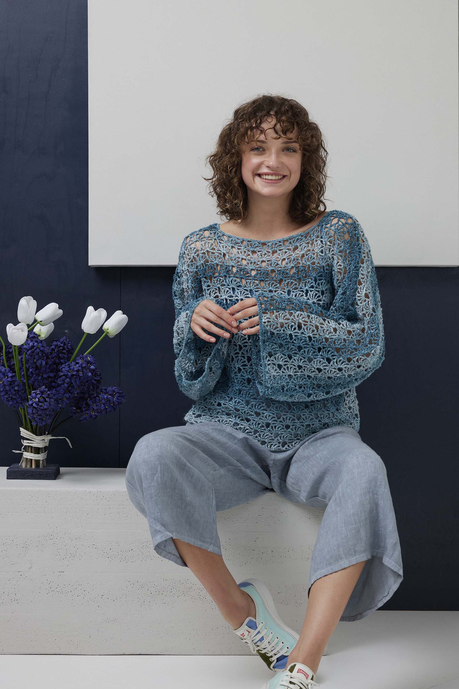 Artikelbild 1 des Artikels “Pullover Gehäkelt Yumi aus Linello “