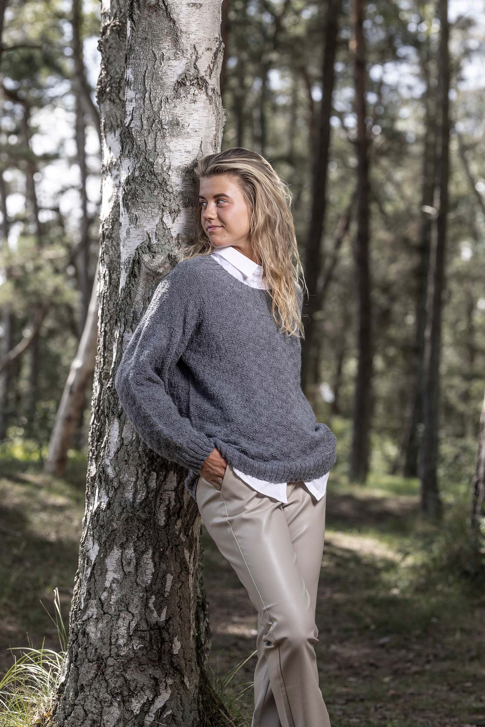Artikelbild 1 des Artikels “Pullover Nordic Pearl aus Baby Alpaca 719.0096 - Hellbraun Mélange | XXL (450g)“