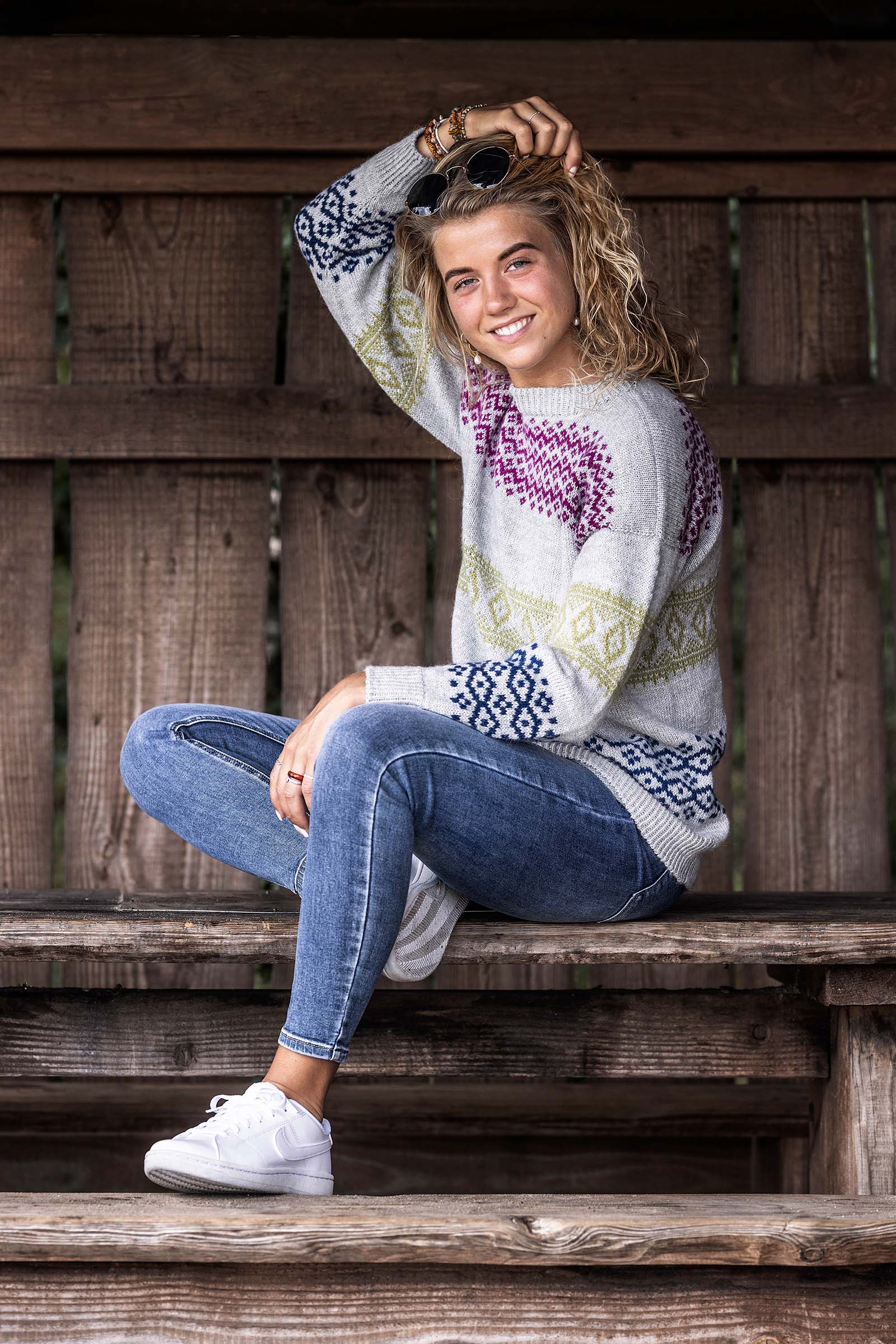 Artikelbild 1 des Artikels “Pullover Nordic Touch aus Baby Alpaca “
