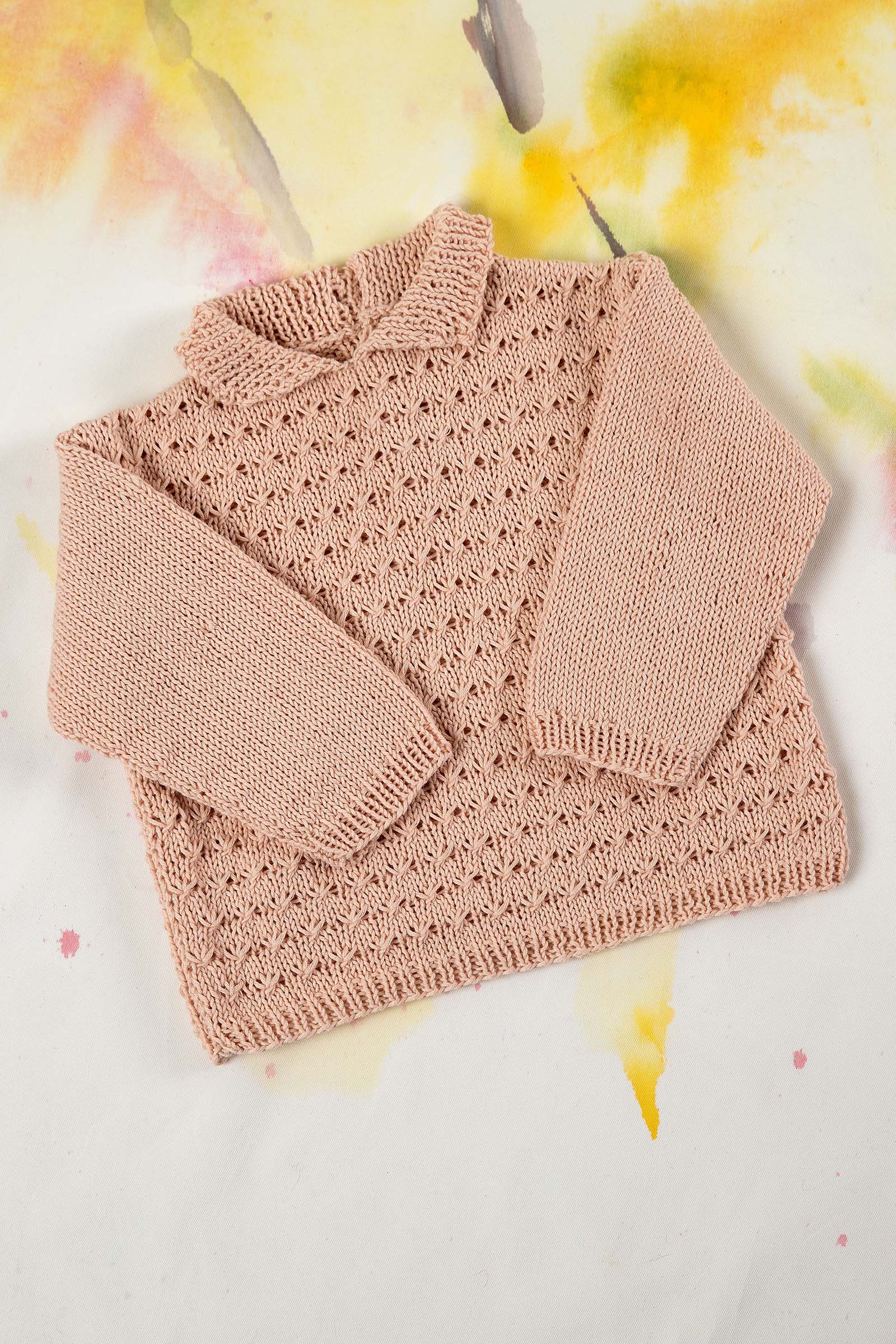 Artikelbild 1 des Artikels “Baby-Pullover aus Baby Cotton “