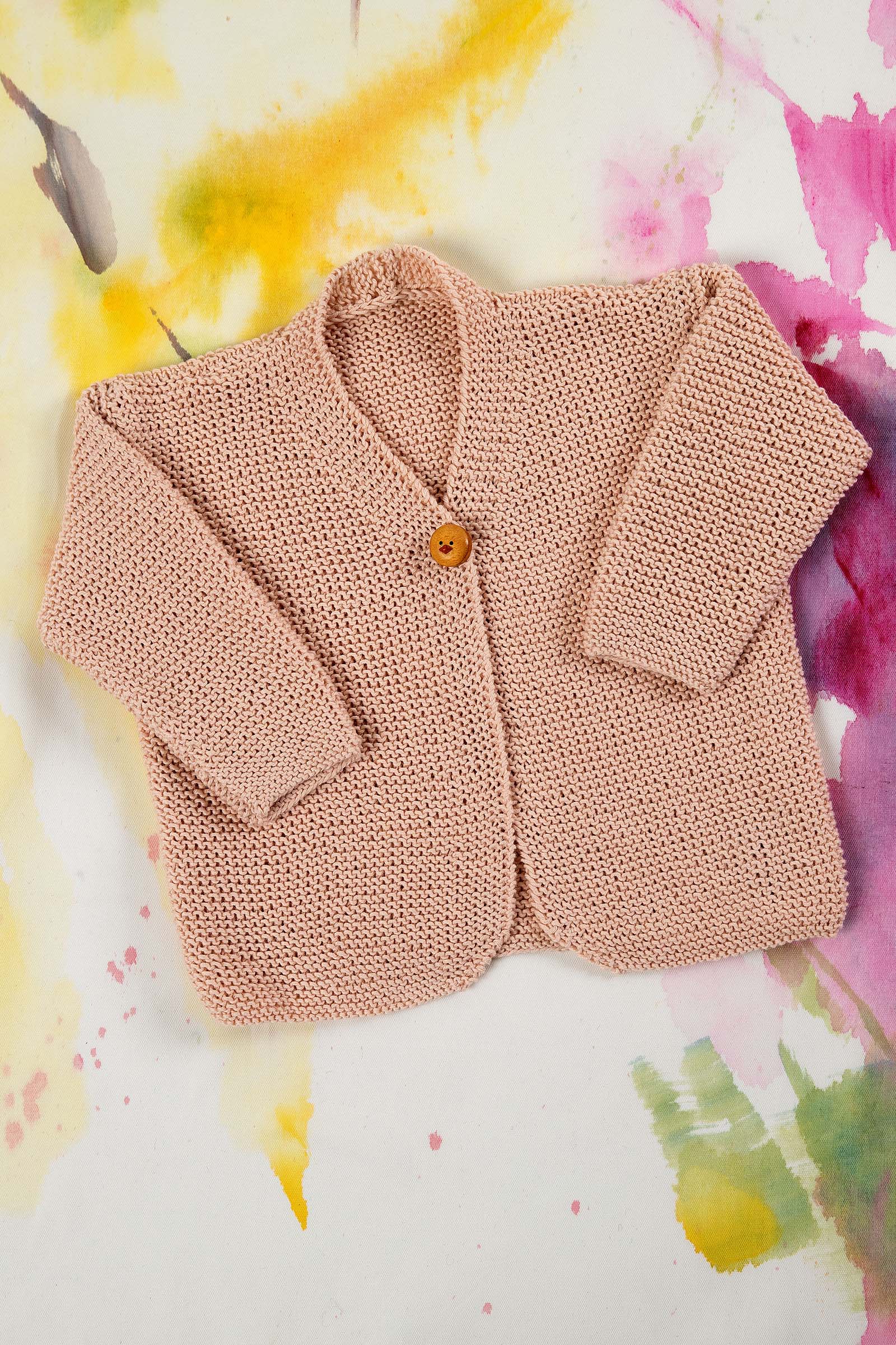 Artikelbild 1 des Artikels “Baby-Jacke aus Baby Cotton “