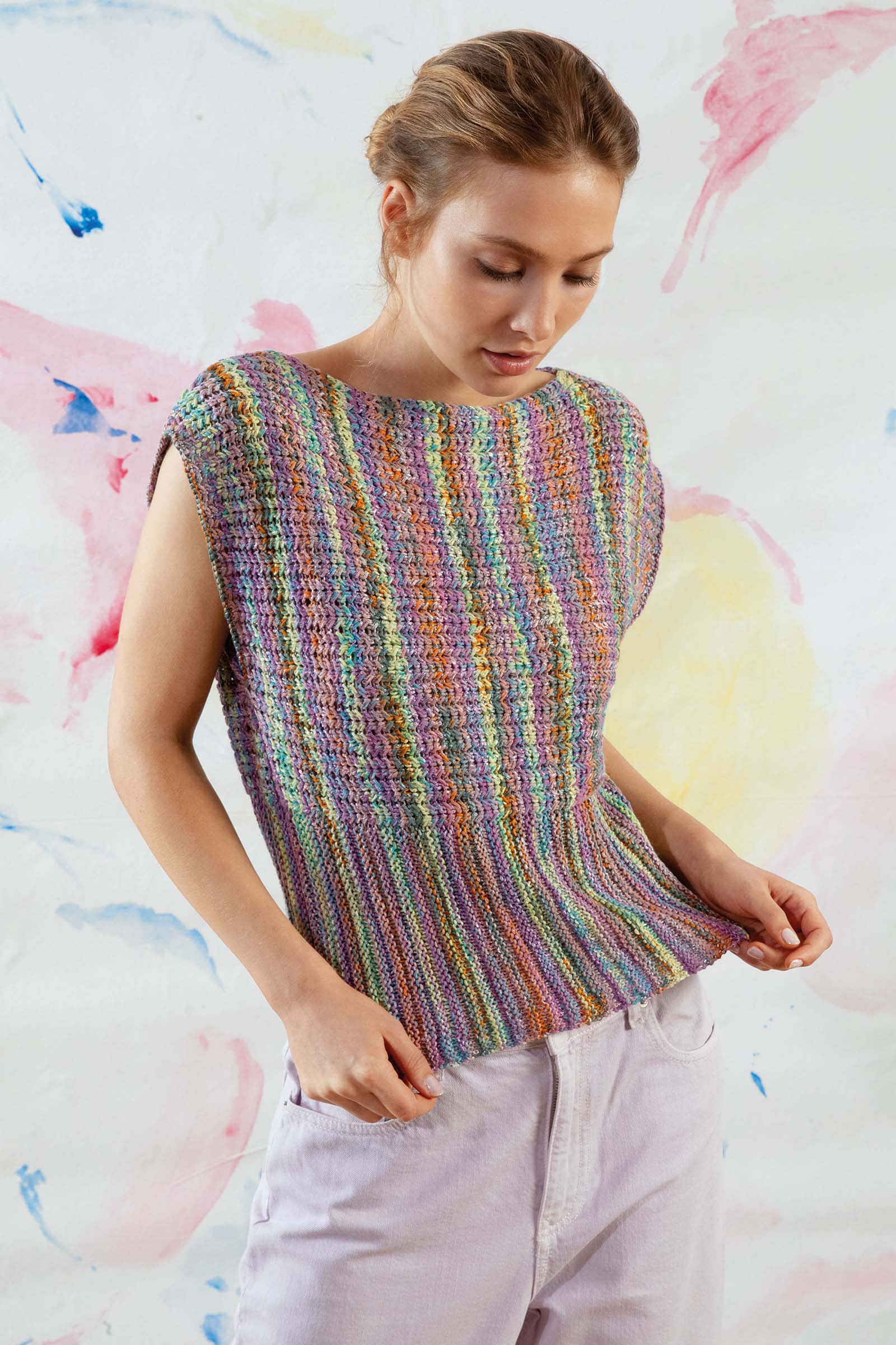 Artikelbild 1 des Artikels “Pullover ohne Arme aus Karma “