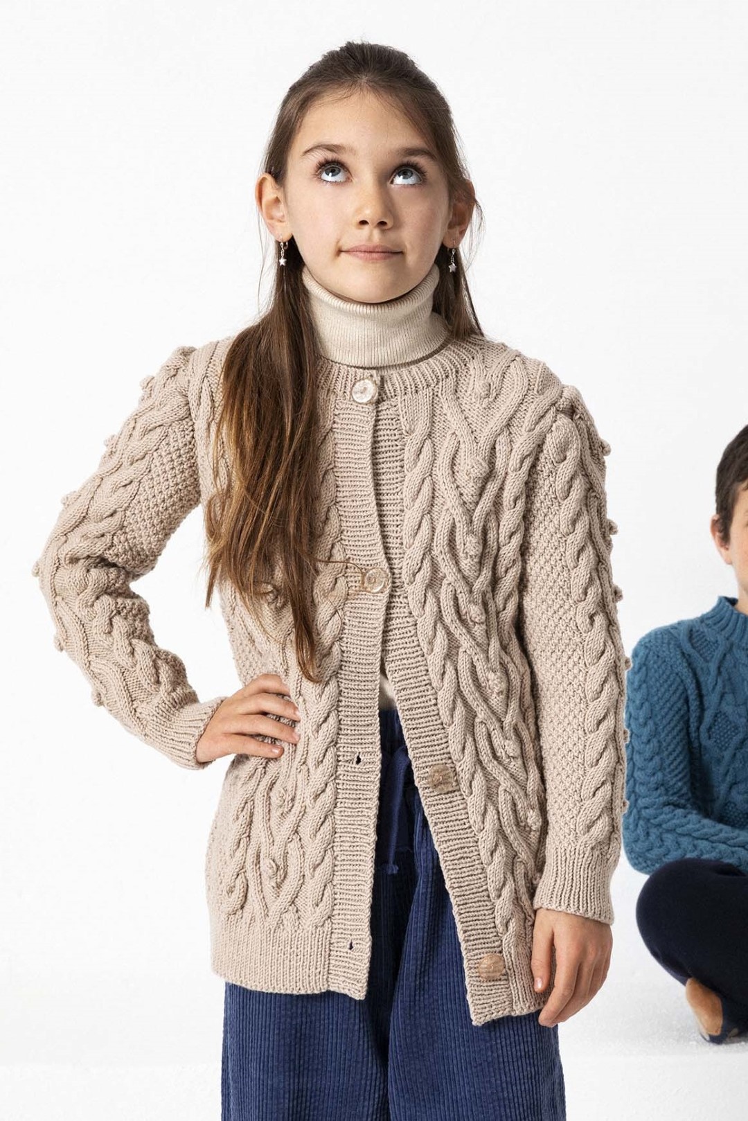 Artikelbild 1 des Artikels “Kinderjacke mit Zopfmuster aus Atlantis “