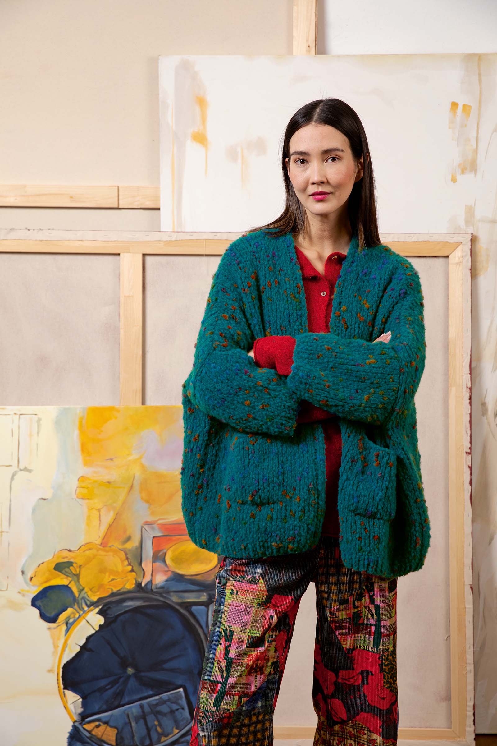 Artikelbild 1 des Artikels “Jacke Diana aus Phoenix Tweed “