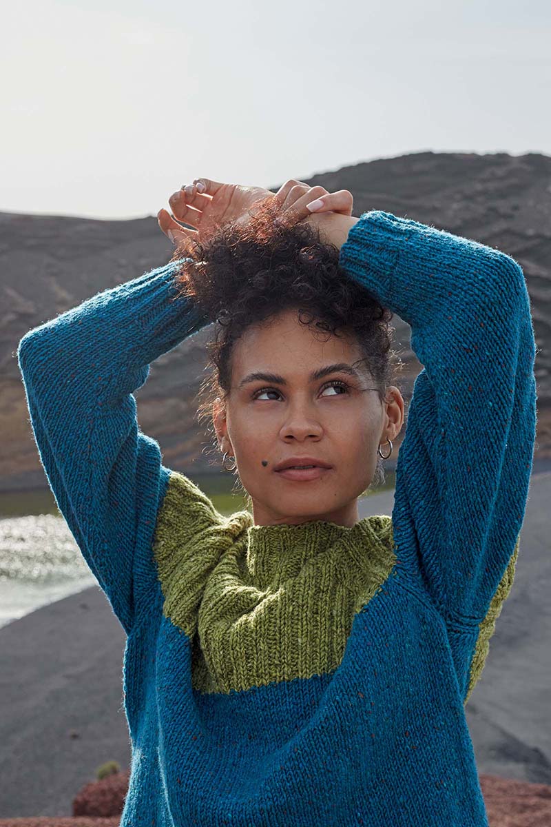 Artikelbild 1 des Artikels “Pullover Gal aus Donegal Tweed 1143.0023 - hellgrau | XL (500g)“