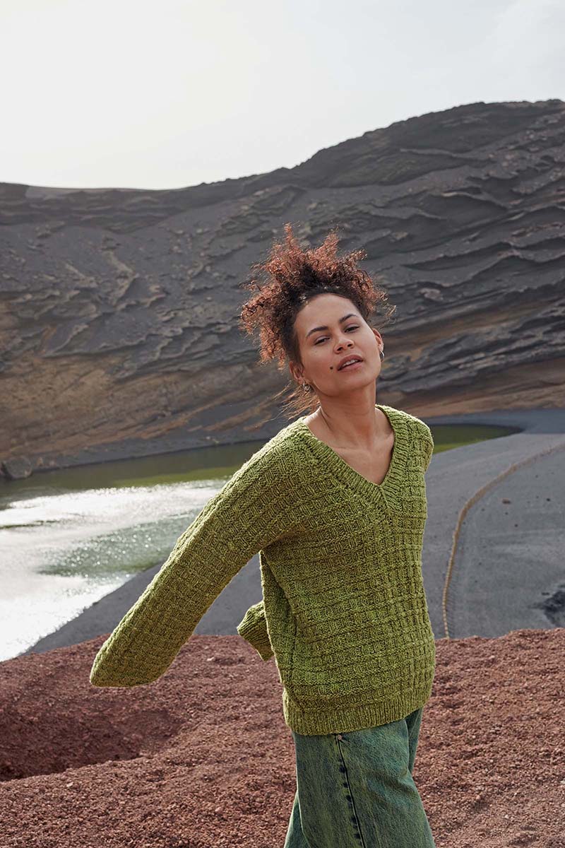 Artikelbild 1 des Artikels “Pullover Mandy aus Donegal Tweed “