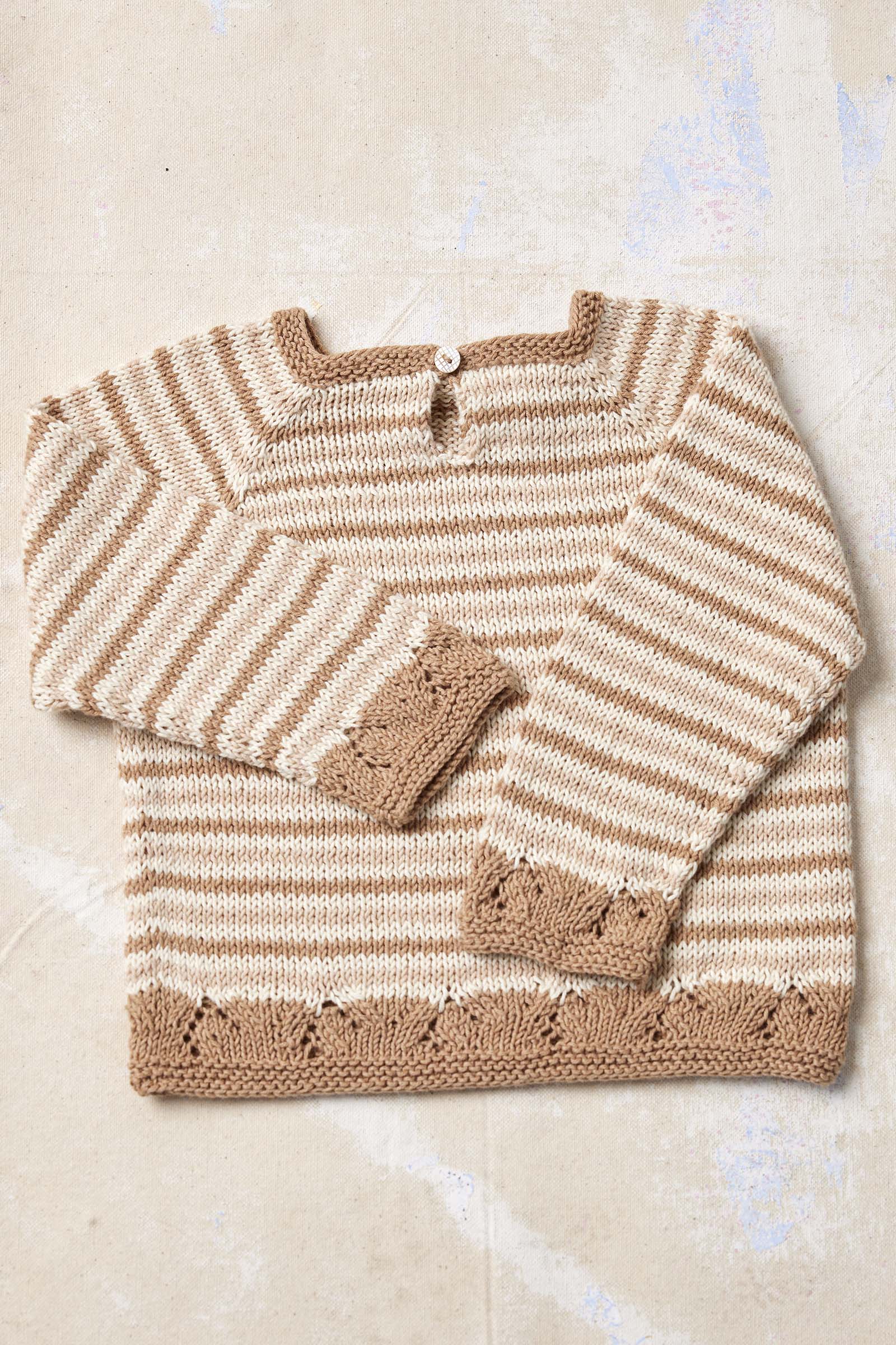 Artikelbild 1 des Artikels “Pullover Kaia aus Baby Cotton Naturally Colored “