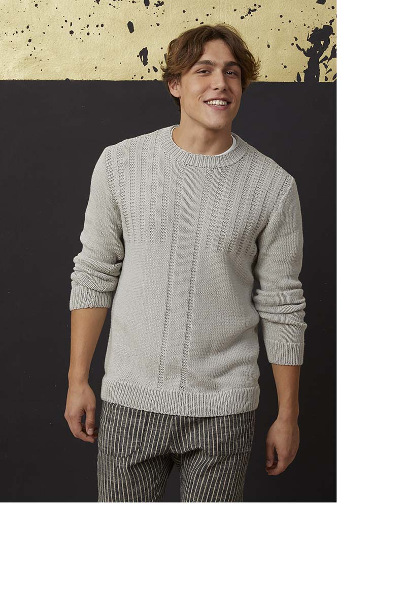 Artikelbild 1 des Artikels “Herrenpullover aus Soft Cotton “