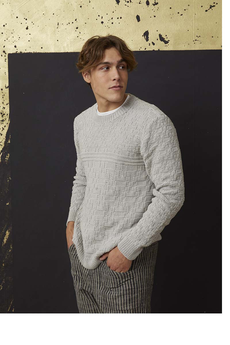 Artikelbild 1 des Artikels “Herrenpullover aus Soft Cotton “