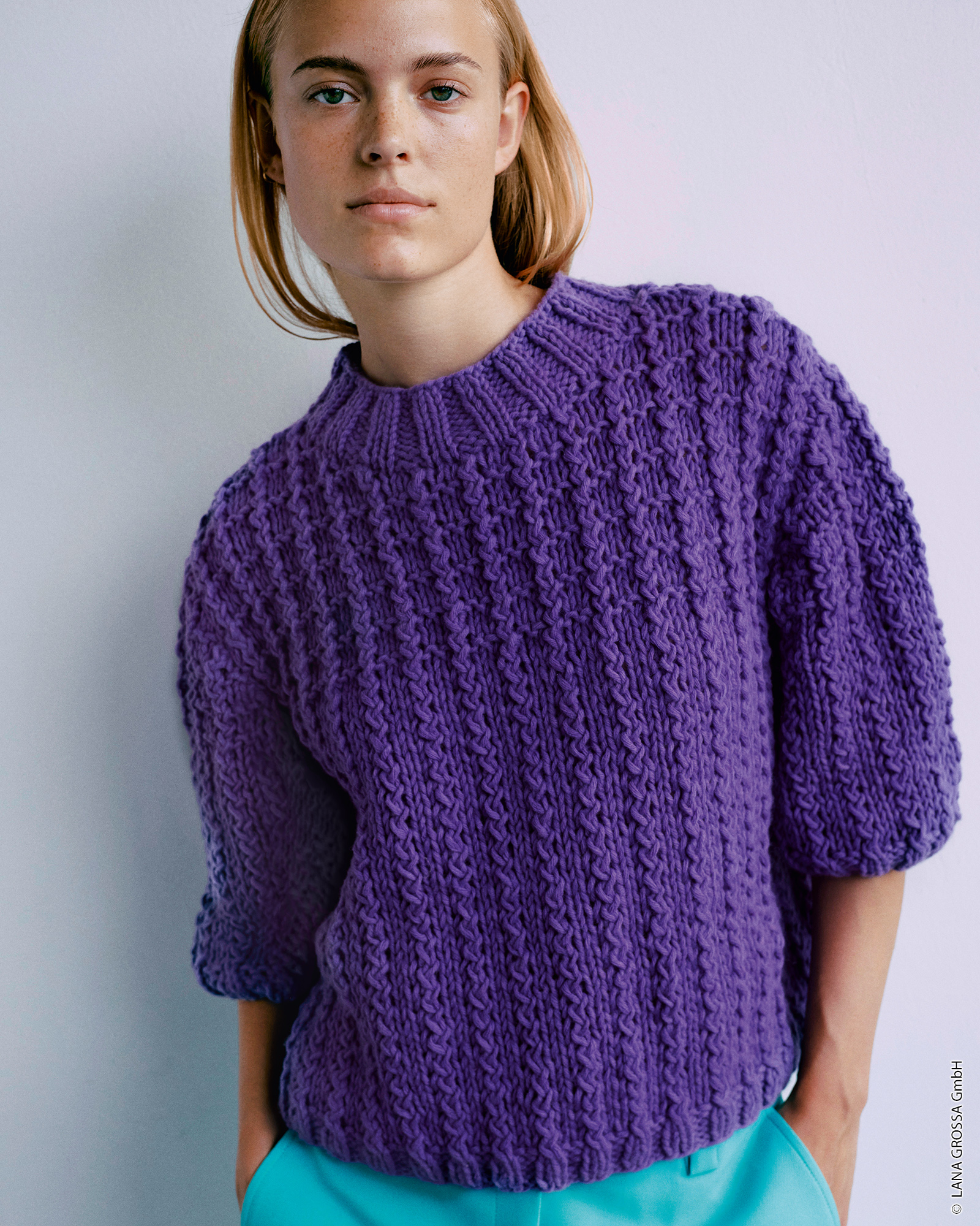 Artikelbild 1 des Artikels “Pullover Mit Strukturmuster aus Woohoo “