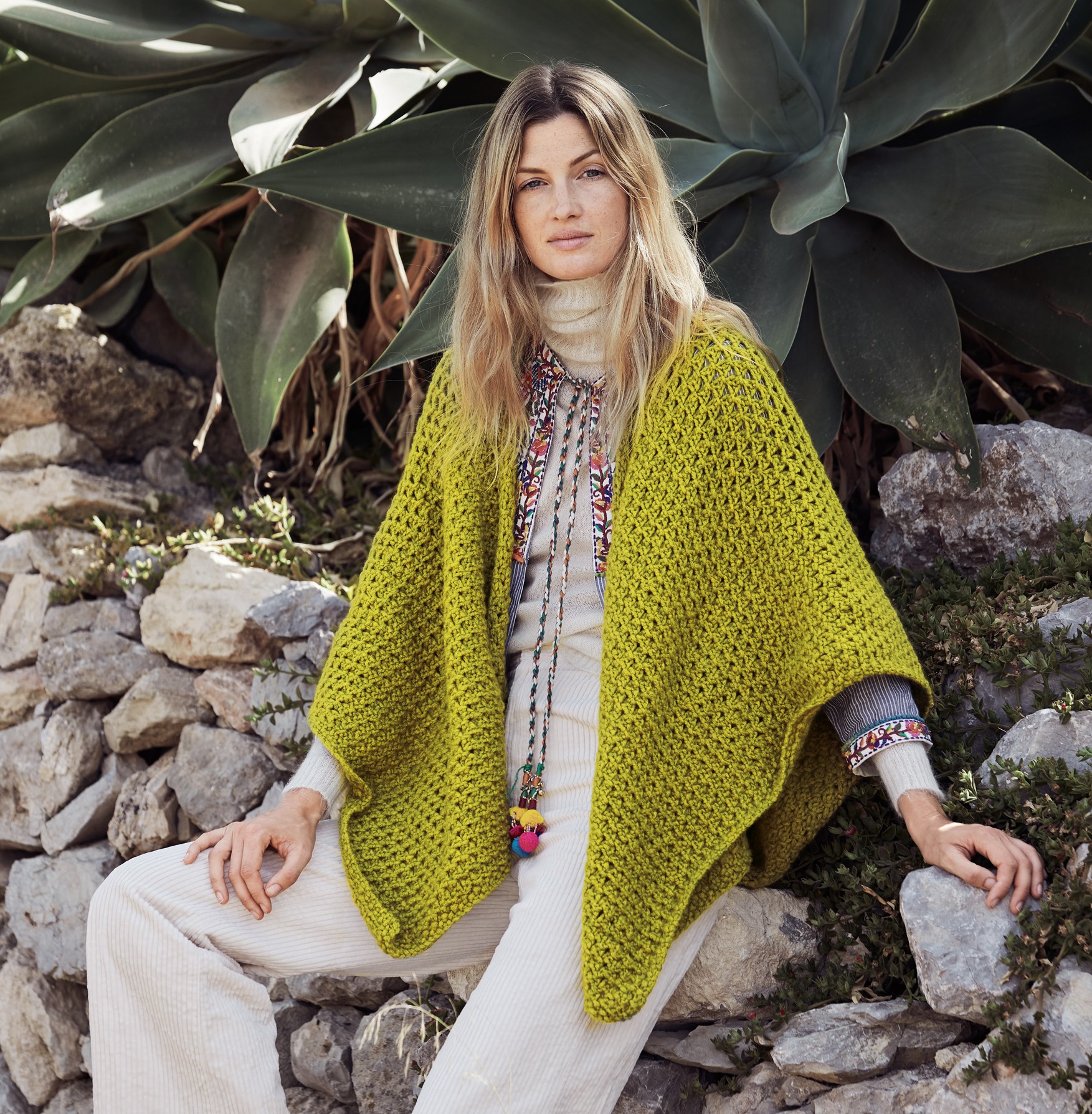 Artikelbild 1 des Artikels “Umschlagtuch aus Alta Moda Cashmere 16 “
