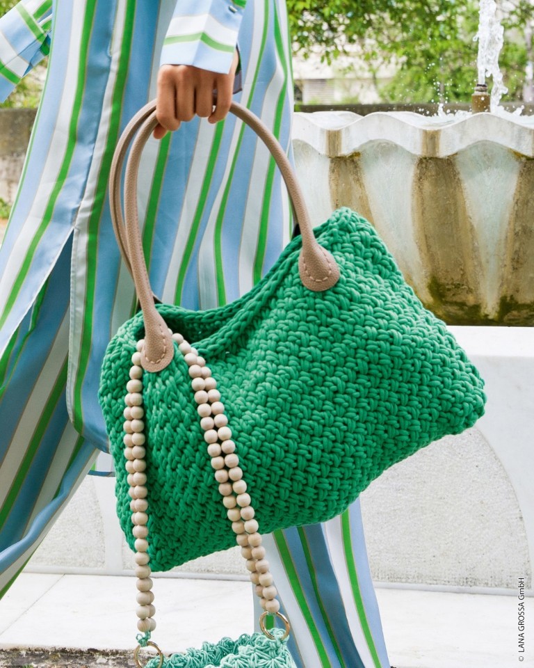 Artikelbild 1 des Artikels “Flechtmustertasche aus The Tube “