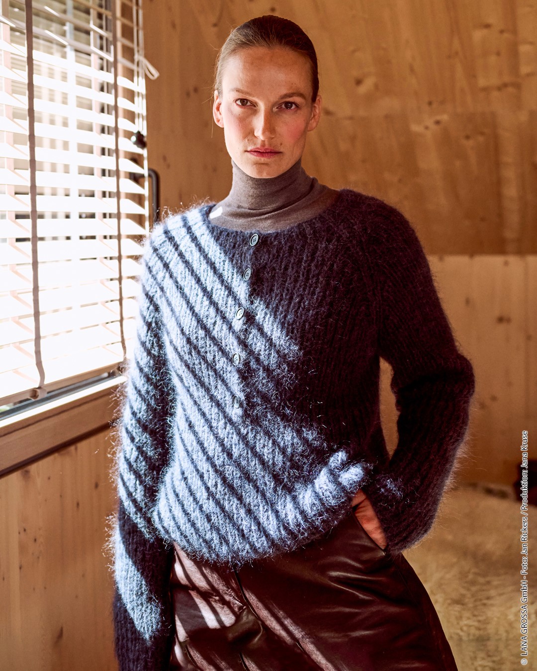 Artikelbild 1 des Artikels “Grauer Pullover aus Brigitte No. 3 “
