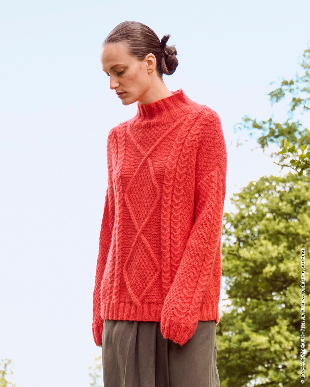 Artikelbild 1 des Artikels “Pullover Mit Aranmuster aus Brigitte No. 2 “