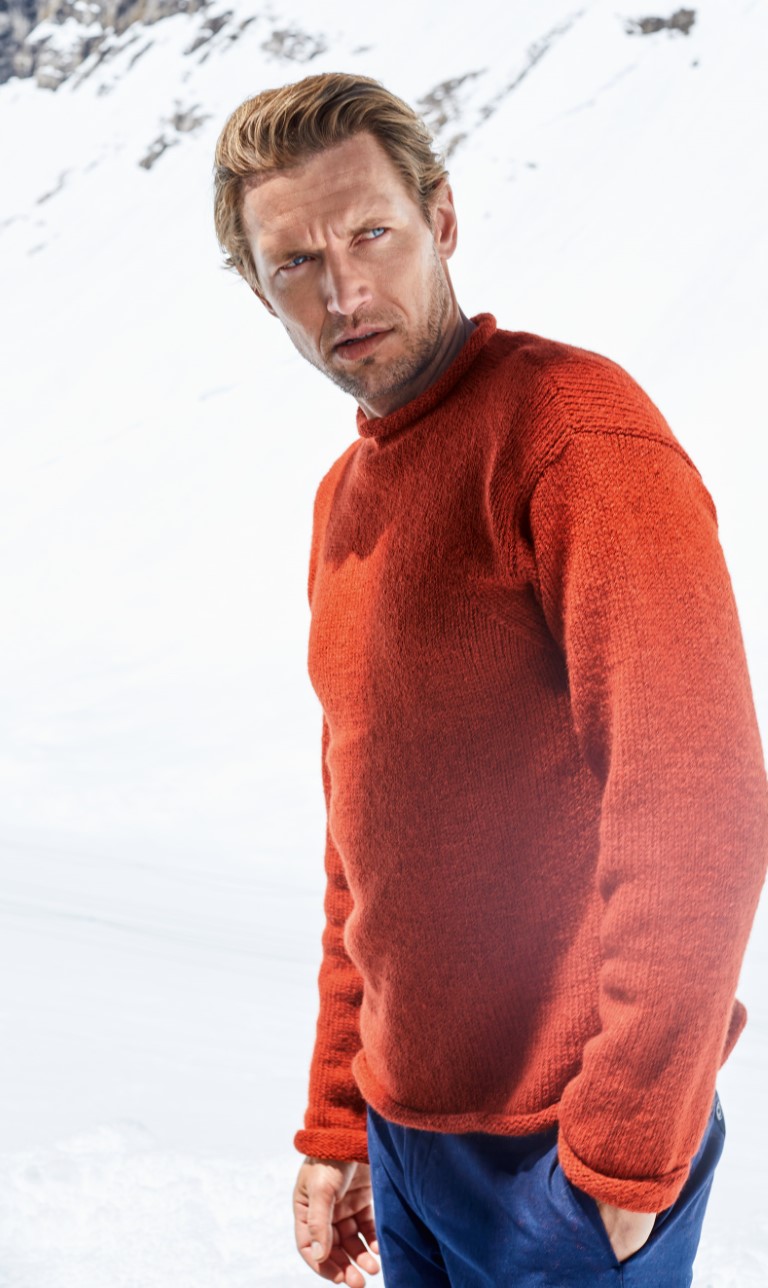 Artikelbild 1 des Artikels “Herrenpullover aus Alta Moda Alpaca “