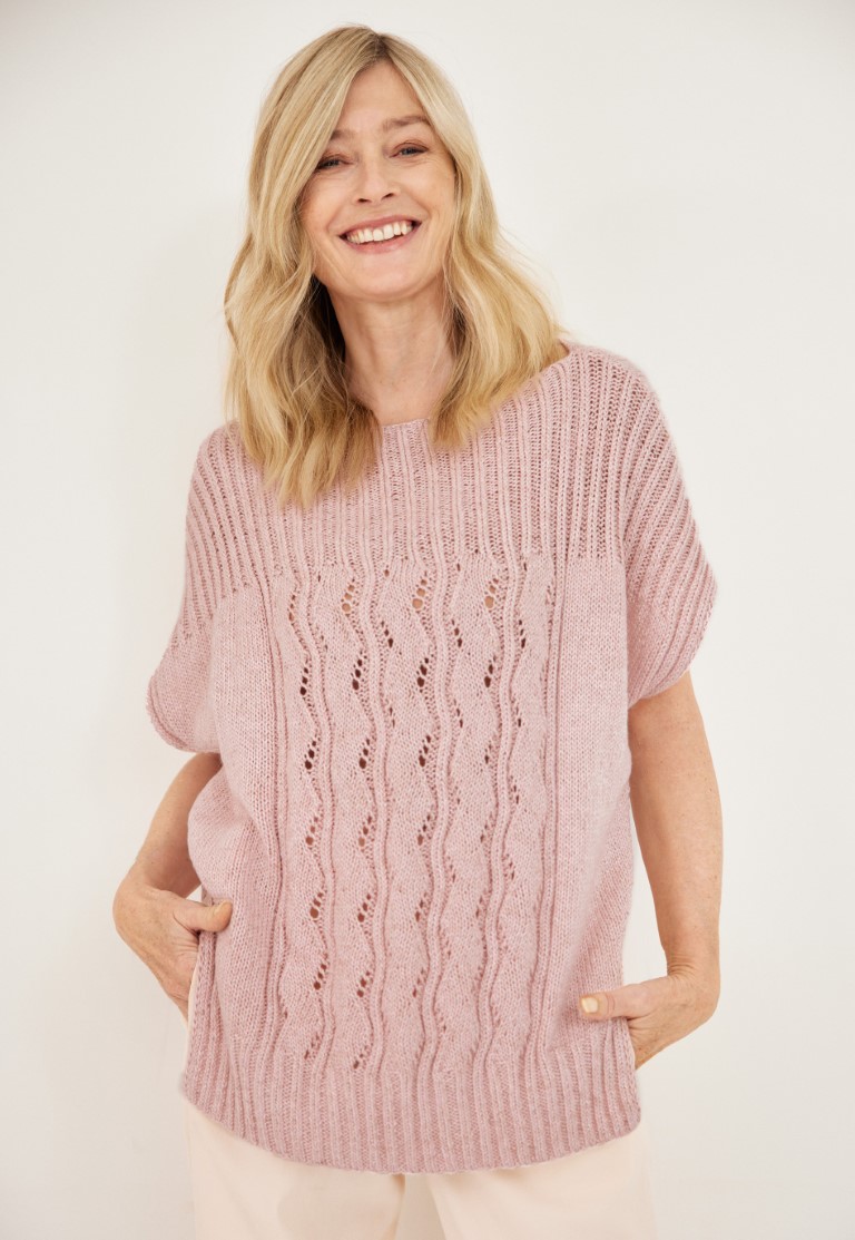 Artikelbild 1 des Artikels “Kurzarmpullover aus Linarte “