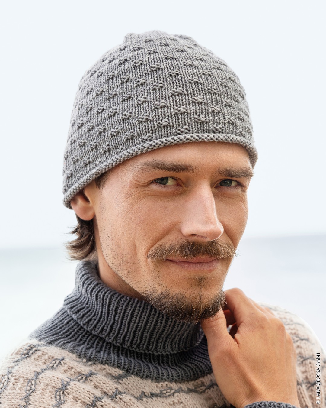 Artikelbild 1 des Artikels “Mütze Im Würfelmuster aus Cool Wool Vintage “