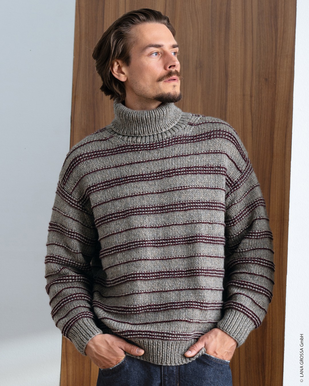 Artikelbild 1 des Artikels “Pullover Mit Streifen aus Alta Moda Cashmere 16 “