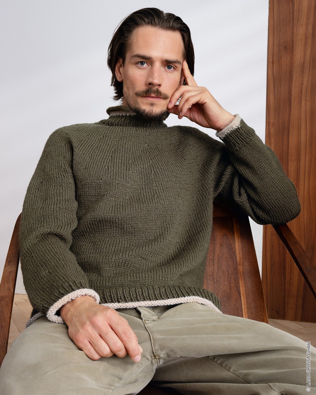 Artikelbild 1 des Artikels “Pullover Mit Rundpasse aus Landlust Naturwolle “