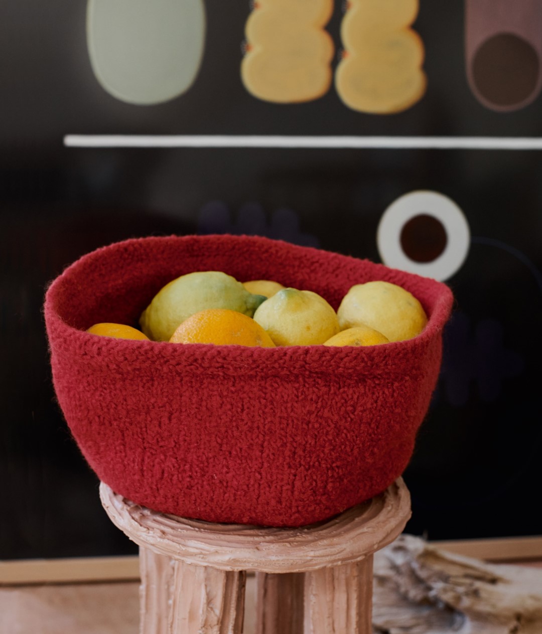 Artikelbild 1 des Artikels “Obstschale aus Feltro Uni “
